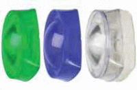 Optischer Alarmgeber IQ8Alarm, transparent/blau/gr�n