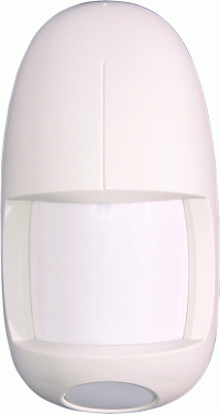Domonial Funk-PIR-Melder mit Fl�chenoptik und Unterkriechschutz (LDM)