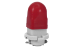 Ackermann-Clino 88894B - Kolbenlampe - rot -