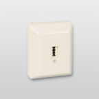 Telenot 100057137 - Einfach-Anschlußdose TAE6 aP