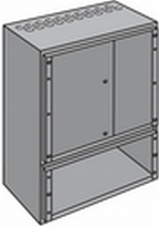 Notifier Sicherheitssysteme 020-474-009 - BB2-1B, Zentralengehäuse für die NF 3000