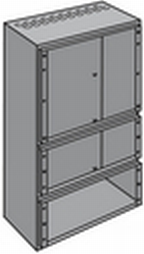 Notifier Sicherheitssysteme 020-476-009 - BB2-2B, Zentralengehäuse für die NF 3000