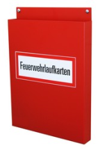 Notifier Sicherheitssysteme FLKH-3H-120 - FLKH-3H-120, Feuerwehrlaufkartenhalter