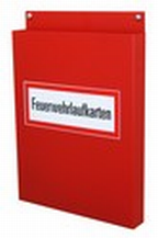 Notifier Sicherheitssysteme FLKH-4H-60 - FLKH-4H-60, Feuerwehrlaufkartenhalter