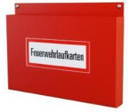Notifier Sicherheitssysteme FLKH-4Q-60 - FLKH-4Q-60, Feuerwehrlaufkartenhalter
