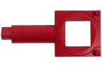 novar - Ersatzschlüssel Kunststoff, rot