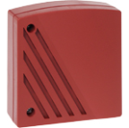 Honeywell Security 043066.10 - Piezo-Innensirene, konventionell, rot