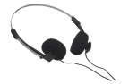 Ackermann-Clino 89760B - Kopfhörer mit Klinkenstecker