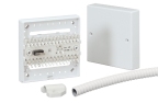 Honeywell Security 120213 - Blockschloßverteiler 30-polig weiß