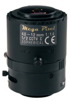 Diverse Videohersteller 43271 - F1,4/4-12mm Megapixel-Objektiv/variable 