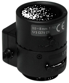 Diverse Videohersteller 47266 - F1,0/3-8mm DC-Objektiv, 1/3' CS, variabl