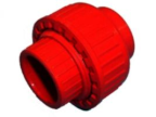 Stratos-Rauchansaugsysteme - Verschraubung 3/4',  ABS, rot