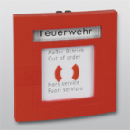 Telenot 100078787 - Handfeuermelder rot ABS