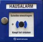 Notifier Sicherheitssysteme NFXI-DKMB - NFXI-DKMB, Handfeuermelder blau Hausalar