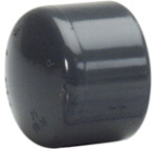 novar - ABS-Endkappe für 25 mm Rohr