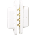 Honeywell Security 031204.17 - Einlass-Stößelkontakt, 4polig, weiß