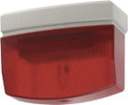 Honeywell Security 042100.17 - Optischer Signalgeber, rot