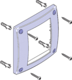 Honeywell Security WRMFWAV - Antivandalismusrahmen für WRMBL