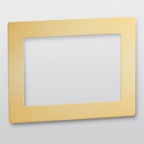 Telenot 100076743 - Design-Rahmen Gold uP