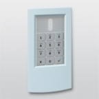 Telenot 100077340 - Cryplock HF-Leser R/K-MD eisblau