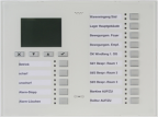 Honeywell Security 013001 - LED/LCD Bedienteil, weiß, f. MB-Secure