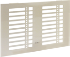 Honeywell Security 013010 - LED Frontplatte weiß für MB-Secure