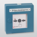 Telenot 100078348 - Handfeuermelder blau ABS 4444T-B