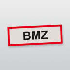 Telenot 100078426 - Hinweisschild BMZ