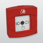 Telenot 100078568 - Handfeuermelder rot Alu