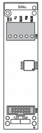 Galvanisch getrennte RS 232-Karte ISO-RS232 für die ISO-RS232 Brandmelderzentralen NF 500 und NF 5000