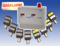 GMA88A - Gasmesscomputer für bis zu 8 Messstellen