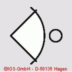 Symbol für Bewegungsmelder 360°