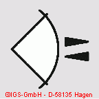 Symbol für Dualbewegungsmelder