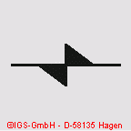 Symbol für Fadenzugkontakt