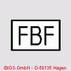 Symbol für Feuerwehrbedienfeld