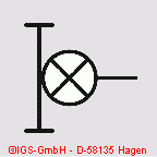 Symbol für Glasbruchmelder aktiv